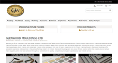 Desktop Screenshot of glenwoodmouldings.ie