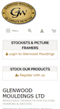 Mobile Screenshot of glenwoodmouldings.ie